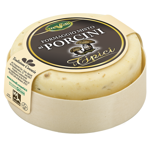 Formaggio con porcini Valmetauro 180gr