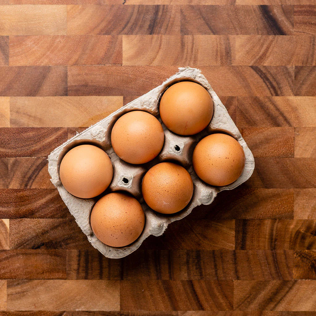 Fresh irish eggs 6pack