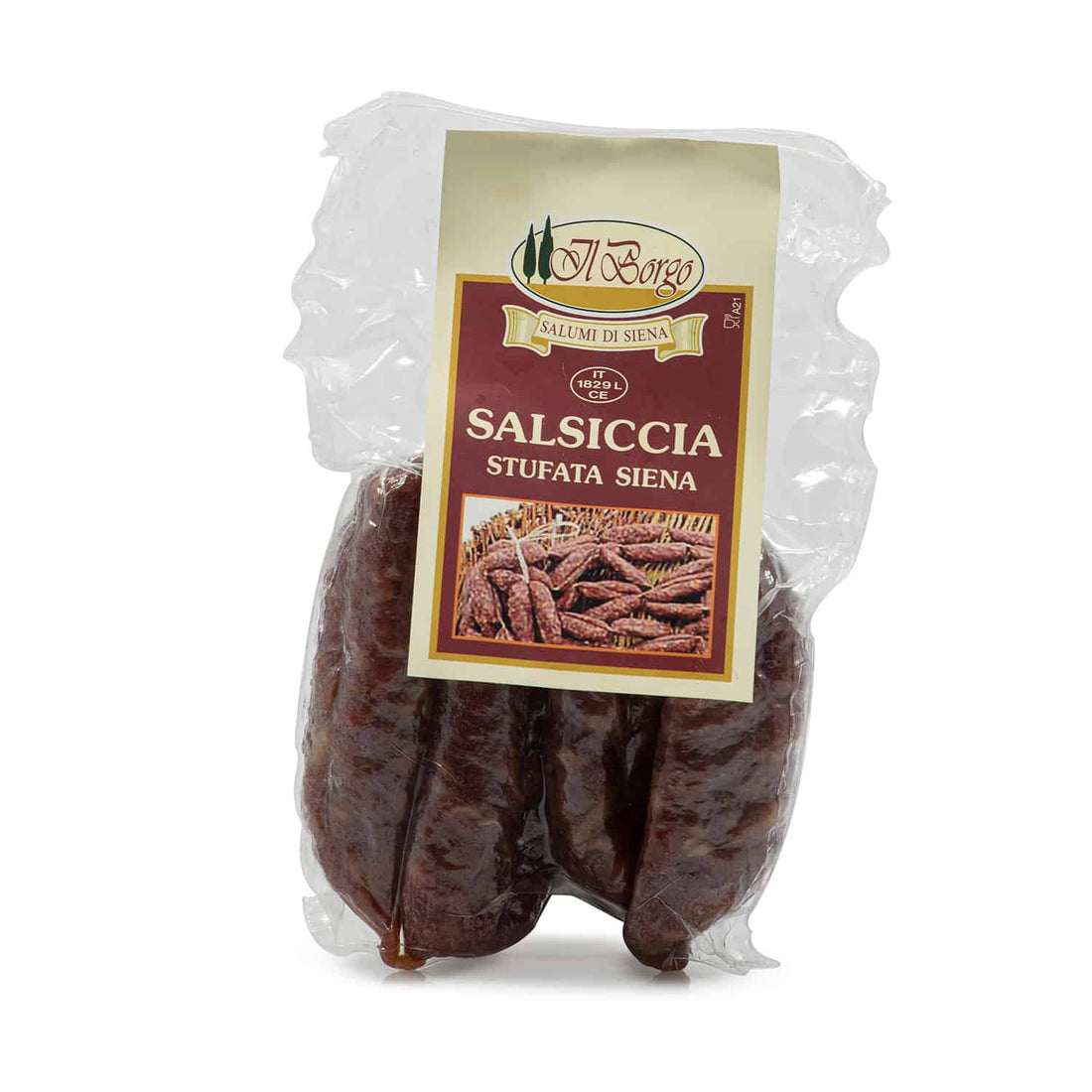 Salsiccia stagionata di suino 200gr - Il Borgo