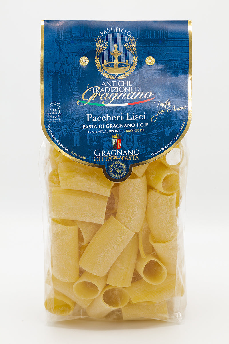 Pasta di Gragnano - Paccheri lisci 500gr.