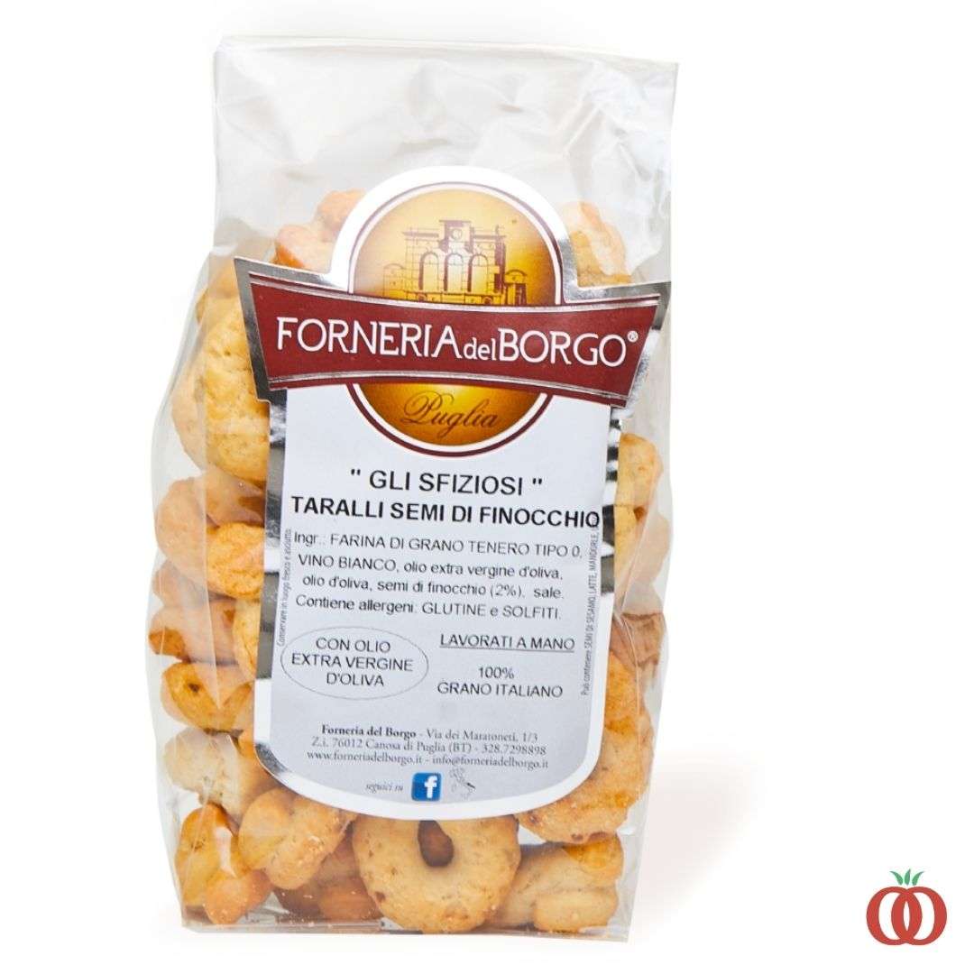Taralli al finocchio 400gr