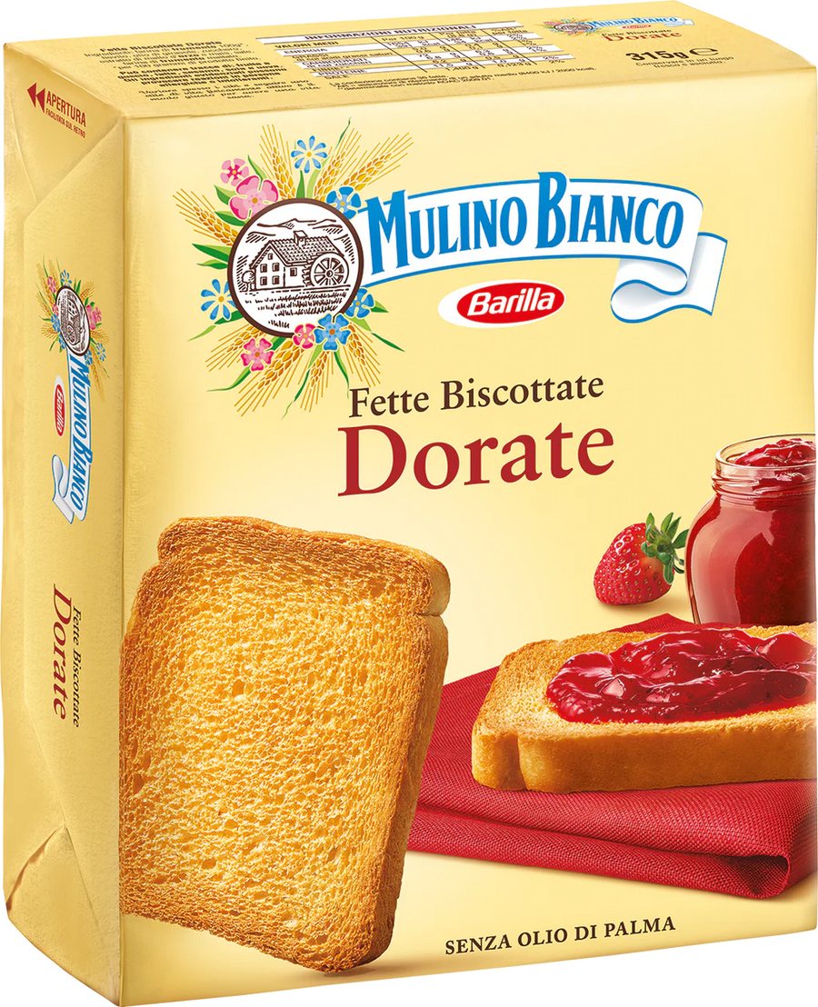 Mulino Bianco fette biscottate  315gr