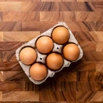 Fresh irish eggs 6pack