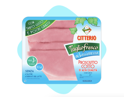 Tagliofresco cotto Citterio 80gr
