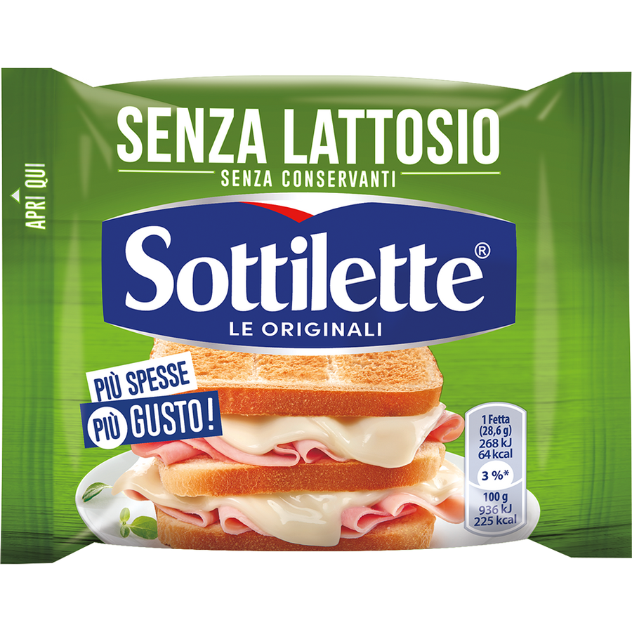 Sottilette s/lattosio 200gr
